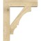 Ekena Millwork Balboa Block Rough Sawn Bracket w/ Offset Brace, Douglas Fir, 8"W x 32"D x 38"H BKT0806X32X38BOA05RDF - alternate 2